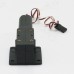 3.5kg Electronic Worm Landing Gear Metal Gear Start Mount Holder 4mm Mounting Hole 75 Degree Folding Angle