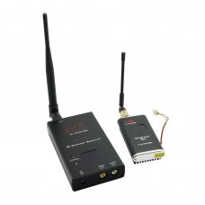 MK 1.2G 2W FPV TX RX 15CH Wireless Audio Video Transmission Monitor for FPV Photography