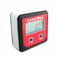 XB-90 1.4'' Digital Level Box Level Angle Gauge Protractor Inclinometer Angle Gauge Meter- Red