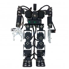 19DOF Humanoid Dancing Robot Biped Walking Robot for Teaching Competition (Full Frame Kits+19 Metal Tilters)