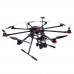 TopSkyRC T900 Octacopter Carbon fiber Frame Kit w/ Motor& ESC & Prop & V2 & Radio & Charger & Case & Landing Gear (RTF)