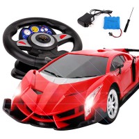 Convertible Car Gravity Sensing Athletic Boy Toy Remote Control Car Steering Wheel