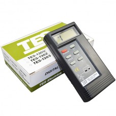 TES1310 Digital Thermometer Temperature Reader Meter Sensor 2 k-type probe