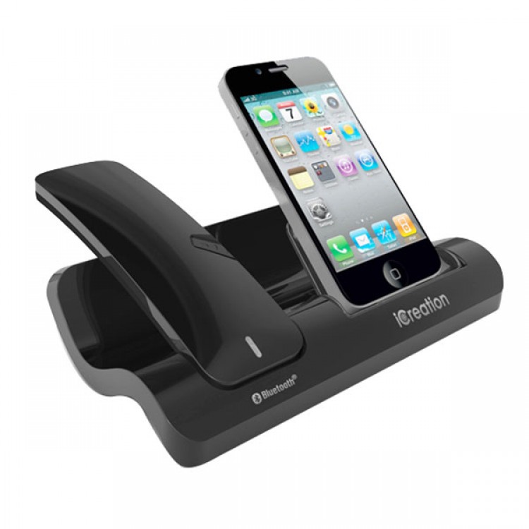 Icreation G501 Anti Radiation Phone Handset Bluetooth Wireless Phone Dock For Android Iphone 5s Free Shipping Thanksbuyer
