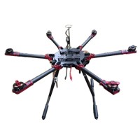 V6 Carbon Fiber Folding Frame Kit 890mm Wheelbase for FPV Photography