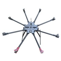 CNC Umbrella Type Folding Octacopter 5D2 Epic Professional FPV Photography