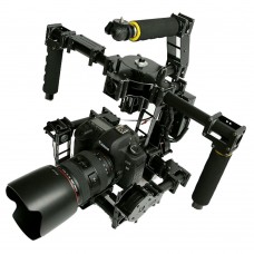 FPV 3 axis DSLR Brushless Gimbal Glass Fiber w/ 3pcs Motor & 32 bit 3 Axis AlexMos Control Board