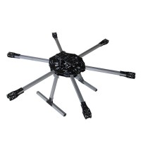 MF-710 710mm Fiberglass Folding Hexacopter Frame Kit w/Landing Gear X4 Y6 X8 Flight Compatible