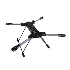 MH-H4 700mm Aluminum/Fiberglass Folding 4-Axis Quadcopter Frame Kit with Landing Gear