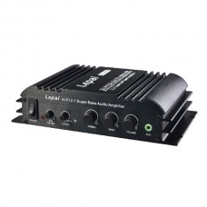 Lepy LP-168HA 2.1 12V Power Amplifier w/ 5A Power Super Bass 40W*2+68W Amp USB Output