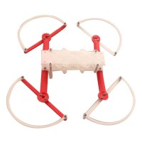 Micro_H-DARC Aicraft Frame 3D Print Technology PLA/ABS Can be Customized for FPV Photography