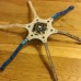 Hexacopter Frame 3D Print Technology PLA/ABS Can be Customized Concise Portable w/ Protecting Ring