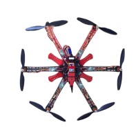 450mm Hexacopter Frame 3D Print Technology PLA/ABS Can be Customized w/ Four Legs