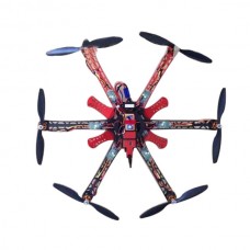 450mm Hexacopter Frame 3D Print Technology PLA/ABS Can be Customized w/ Four Legs