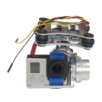 KBM-2D-3D Brushless Two Axis Gimbal for Gopro (Fine Adjustment Version) without Hanger