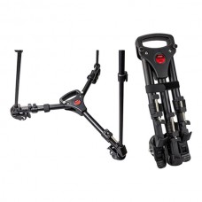YT-900 Professional Folding Cam Camcorder Video Tripod Dolly Stand 3''Wheel