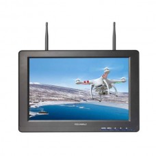 Feelworld FPV-121DT 12'' LCD Built-in Dual Antenna 5.8GHZ 32CH FPV Ground Monitor HDMI 1080P for DJI Gopro Hero 3+
