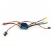 25A Brushless ESC Waterproof Dustproof Speed Controller Support Dual Servo for Car Use