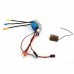 25A Brushless ESC Waterproof Dustproof Speed Controller Support Dual Servo for Car Use