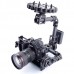 3 Axis DSLR Carbon Fiber Brushless Aerial Gimbal with Motors and Controller for FPV Photography