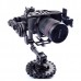 3 Axis DSLR Carbon Fiber Brushless Aerial Gimbal with Motors and Controller for FPV Photography