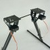 Electric Retractable FPV Landing Gear Skid Set Servo Drive for RC Multicopters