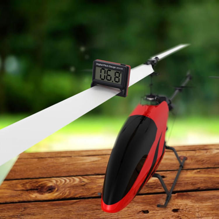 DPG020 Micro Electronic Digital Pitch Gauge for RC Small Helicopters