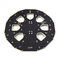 Octacopter Carbon Fiber PCB Center Board Lower Part Board Upgrade Version for FPV Photography
