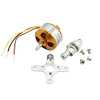 A2208-17 1100KV Outrunner Brushless Motor for RC Helicopter Multicopter 4-Pack