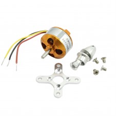 A2208-17 1100KV Outrunner Brushless Motor for RC Helicopter Multicopter 4-Pack