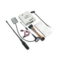 Arkbird 433UHF Transmitter + Receiver Extended Range RC System 100mw-1400mw Adjustable Support Wfly Futaba FPV & Other