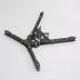TZT H-Shaped 250mm Mini Quadcopter Carbon Fiber Micro Multicopter Frame Assembled