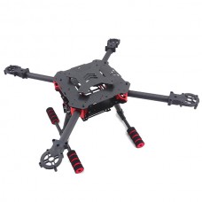500mm Umbrella Folding Carbon Fiber Quadcopter with Folding Landing Gear for FPV Photography