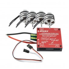 Emax 25A 4 in1 ESC & 4Pcs XA2212-1400KV Brushless Motor for Quadcopter Multicopter