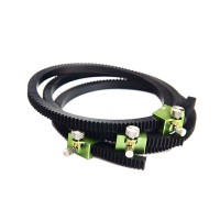 Newest Lanparte II Adjustable 0.8 Modul Follow Focus Flexible Gear Ring Belt FFGR-02 for DSLR 5D2 15mm rig