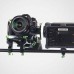 New LanParte 90 Degree Rod Clamp With 15mm Rod Mount for DSLR Support System Rig