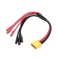 XT60 Banana Head One Divided Into Three for Multirotor Battery ESC Connector