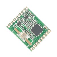 10PCS RFM69H 100mW Wireless Transmitting Receiving Module SPI Interface Bidirectional 1KM Multi Frequency Band Industrial Level