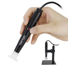 Supereyes B008 500X 5MP Handheld Digital USB Microscope Magnifier Otoscope Stand 