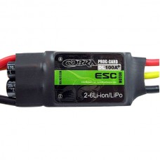Cobra Brushless ESC 100A with 6A Switching BEC for 2-6S Lipo Battery FPV ESC