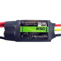 Cobra Brushless ESC 40A with 6A Switching BEC for 2-6S Lipo Multicopter