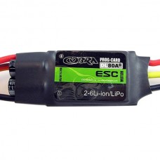 Cobra Brushless ESC 80A with 6A Switching BEC for 2-6S Lipo and Multicopter