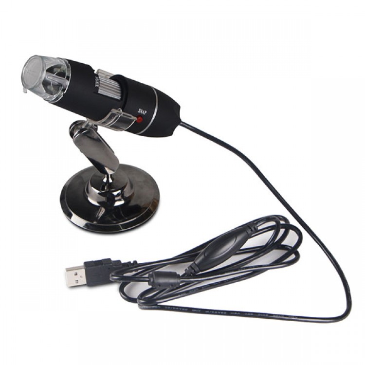 500x Magnifier 2MP USB 8 LED Digital Microscope Endoscope Magnifier
