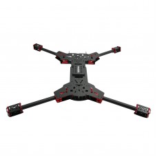 H4 1.6MM Board 590MM Wheelbase Double C Buckle Folding Carbon Fiber Quadcopter (No Landing Gear)