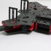 H4 1.6MM Board 590MM Wheelbase Double C Buckle Folding Carbon Fiber Quadcopter (No Landing Gear)