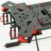 H4 1.6MM Board 680MM Wheelbase Double C Buckle Folding Carbon Fiber Quadcopter w/3K CF Landing Gear & GPS Mounting Base