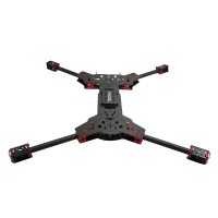 H4 1.6MM Board 680MM Wheelbase Double C Buckle Folding Carbon Fiber Quadcopter w/Gimbal Hanging Mount (No Landing 