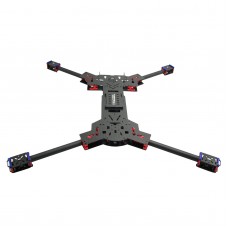 H4 1.6MM Board 680MM Wheelbase Single C Buckle Folding Carbon Fiber Quadcopter(No Landing Gear)