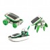 DIY 6 in 1 Solar Educational Kit Toy Boat Fan Car Robot Power Moving Dog Novelty Toys