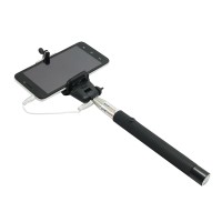 100PCS Z07-5S Monopod Extendable Wired Monopod Selfie Stick Tripod Handheld Monopod Cable Take Pole for iPhone IOS Android Smart Phone